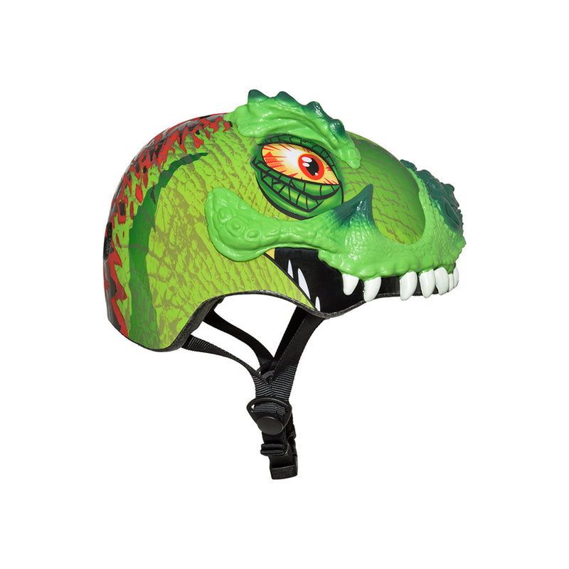 Raskullz T-Rex Awesome Green Child Helmet