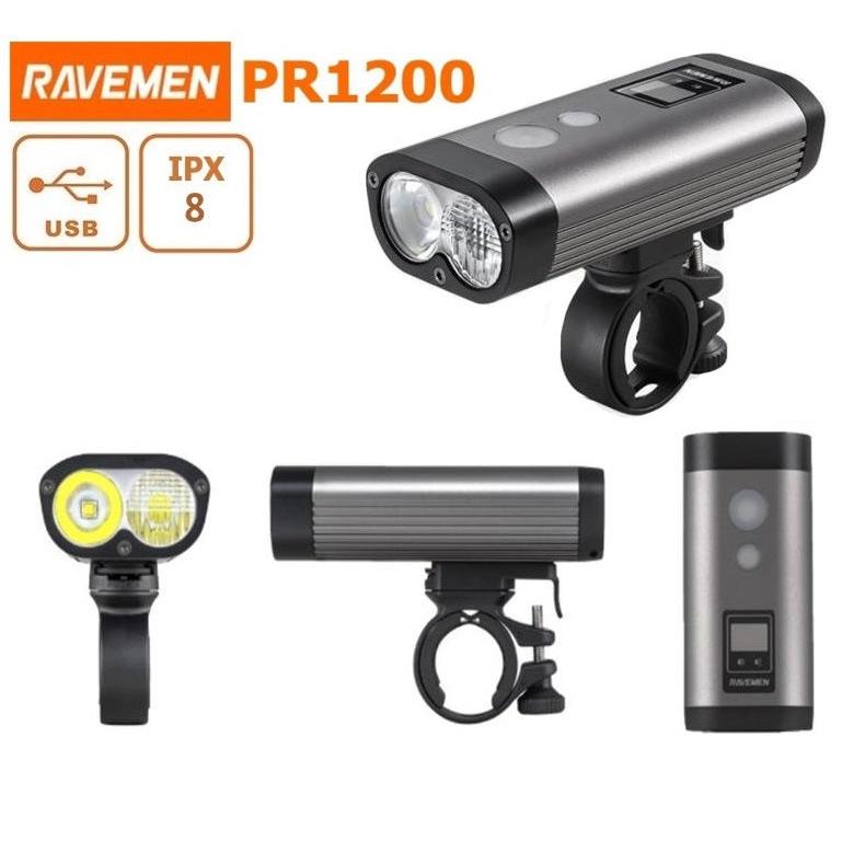 Ravemen PR1200 USB Front Light 1200 Lumens
