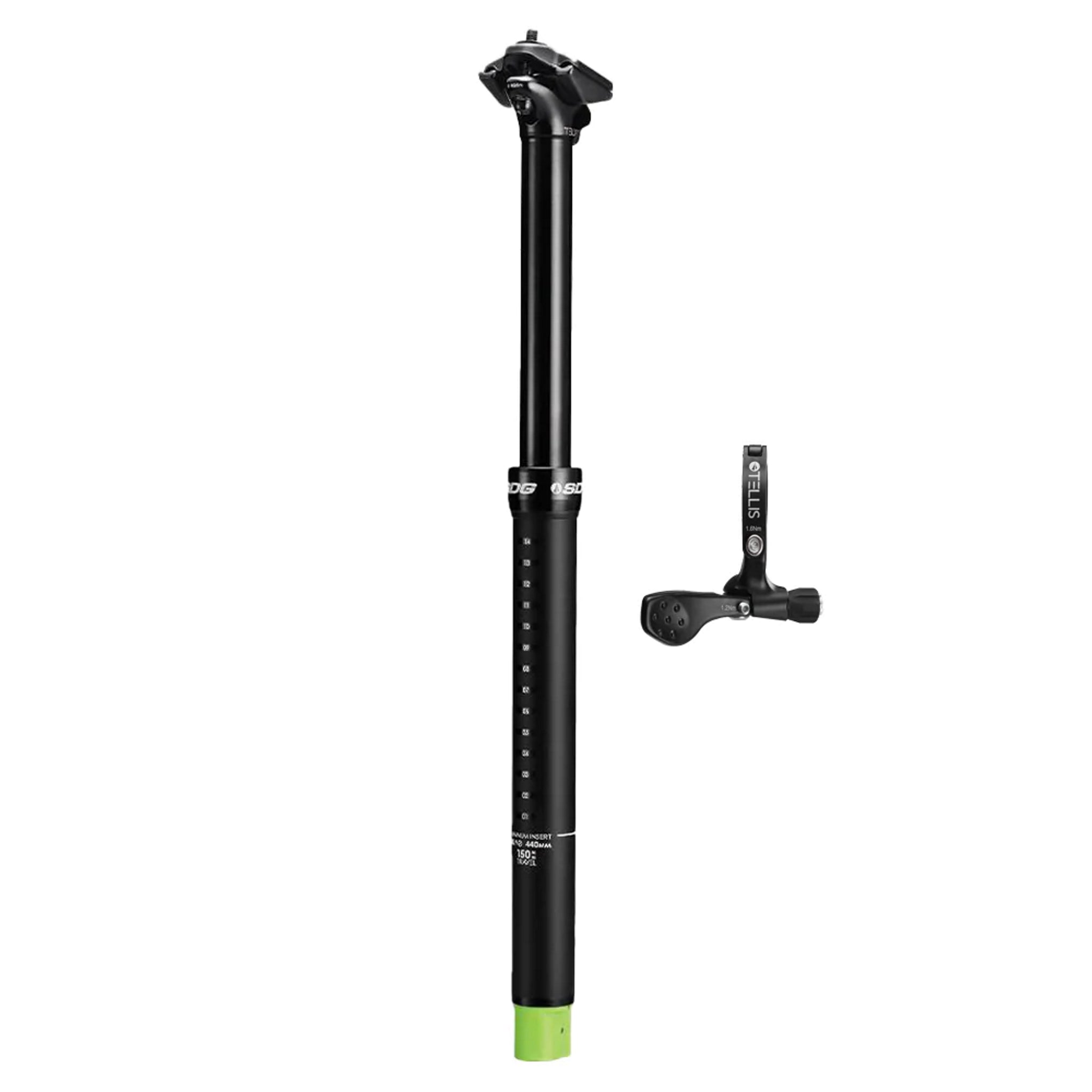 SDG TELLIS DROPPER POST 30.9MM - 125mm DROP - with LEVER