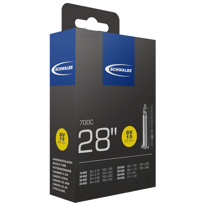Schwalbe Tube AV7 20 x 1.50-2.50 Schrader 40mm 145g