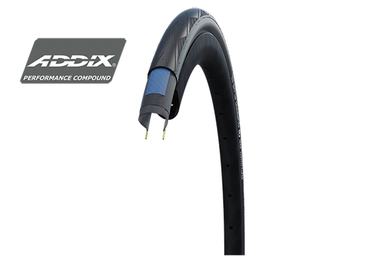 Schwalbe Tyre Durano DD 700 x 25 Performance Folding RaceGuard HS464 Graphite Sidewall