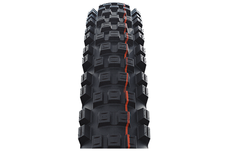 Schwalbe Tyre Eddy Current Front 29 x 2.60 Evolution Folding Addix Soft(orange) TL-Easy SuperTrail HS496