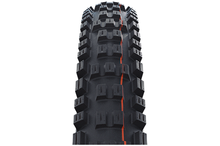 Schwalbe Tyre Eddy Current Rear 29 x 2.60 Evolution Folding Addix Soft(orange) TL-Easy SuperGravity HS497