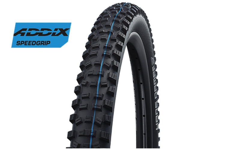 Schwalbe Tyre Hans Dampf 27.5 x 2.6 Evolution Folding Addix SpeedGrip(blue) TL-Easy SuperTrail HS491