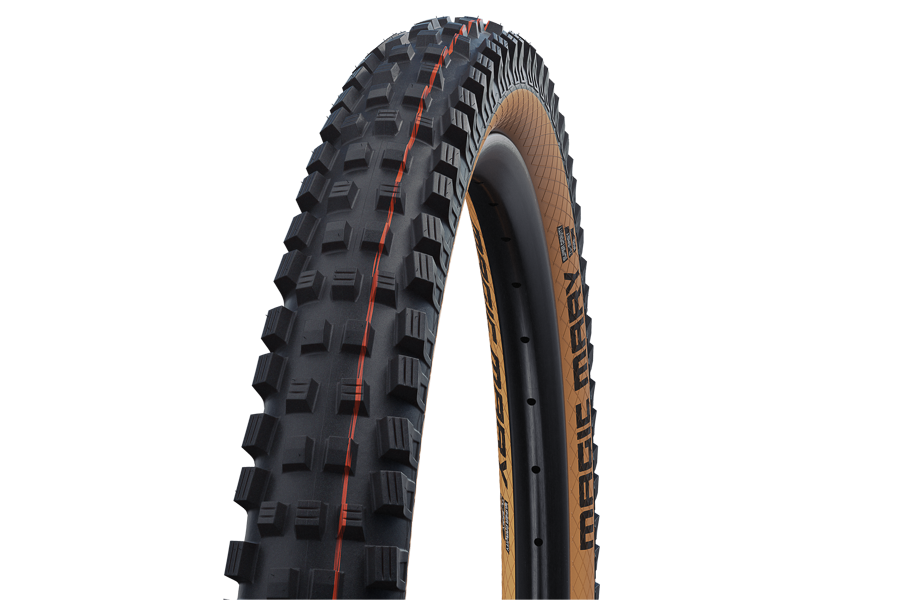 Schwalbe Tyre Magic Mary 29 x 2.6 Evolution Folding Addix Soft(orange) TL-Easy SuperTrail HS447