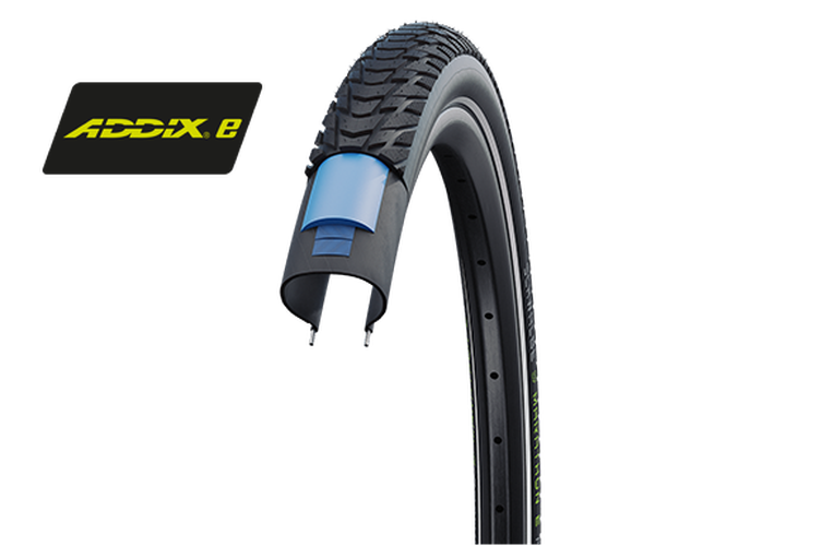 Schwalbe Tyre Marathon E-Plus 700 x 55 / 29 x 2.2 Performance Wire Addix-E Smart DualGuard HS498