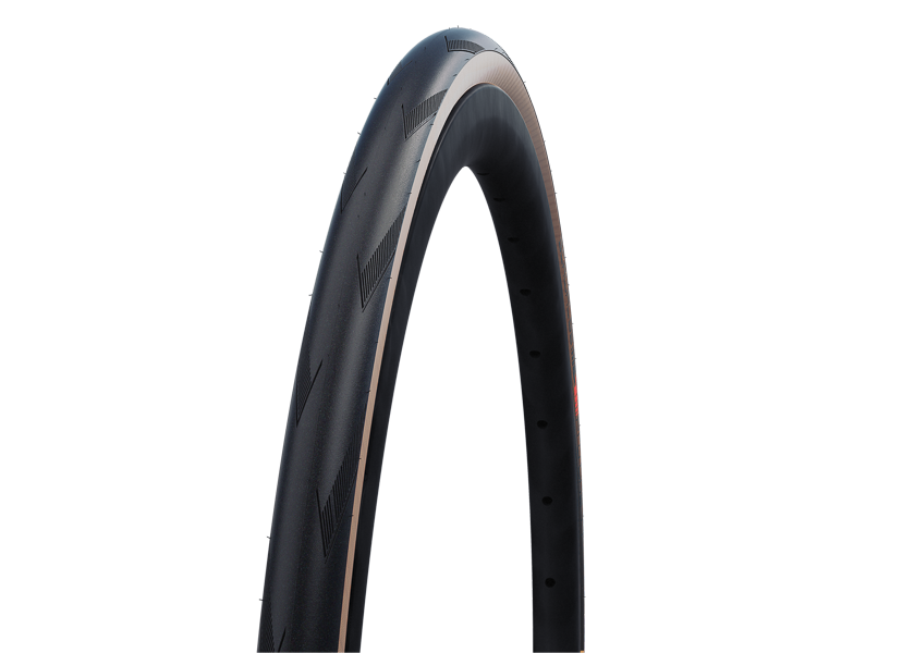 Schwalbe Tyre Pro One 700 x 25 Evolution Folding Super Race V-Guard TL-Easy HS493 Transparent Sidewall