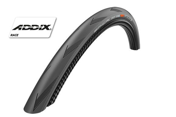 Schwalbe Tyre Pro One 700 x 25 Evolution Folding Super Race V-Guard Tube-Type HS493A Transparent Sidewall