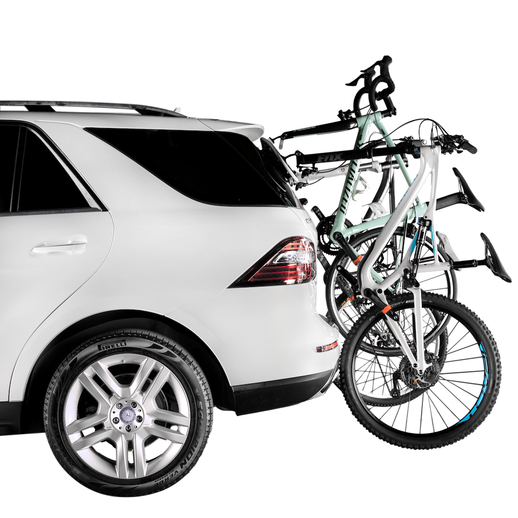 Seasucker Bike Rack Bomber 3 Bike Fork Mount Rack With 3 Rear Wheels Straps