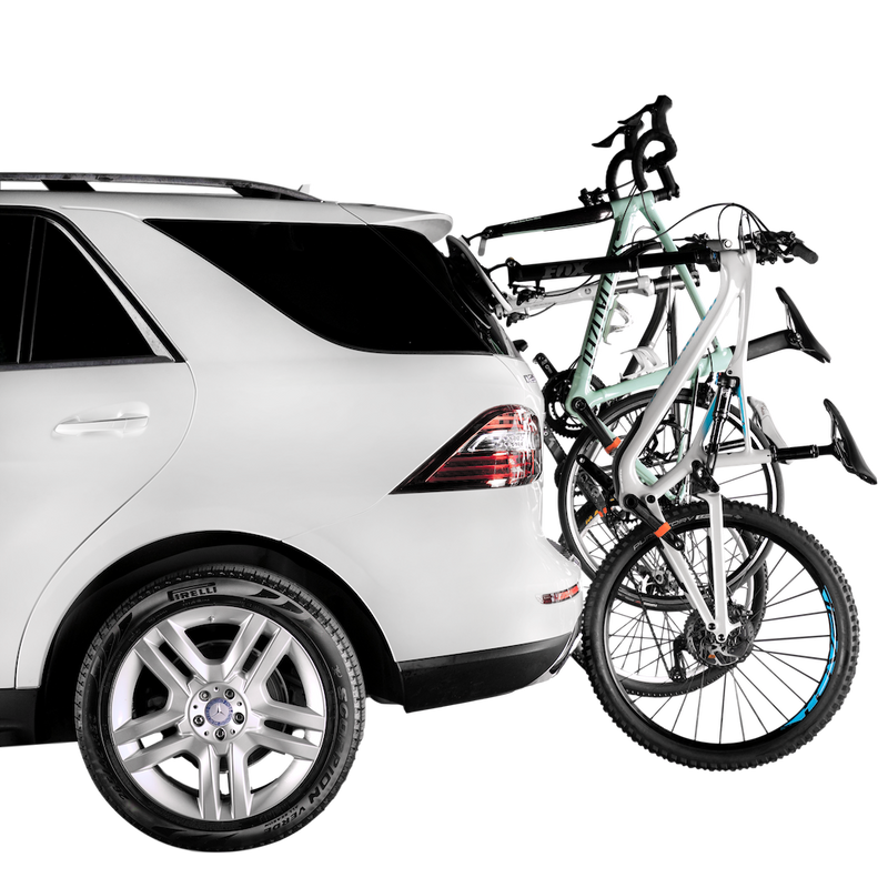 Seasucker Bike Rack Bomber 3 Bike Fork Mount Rack With 3 Rear Wheels Straps