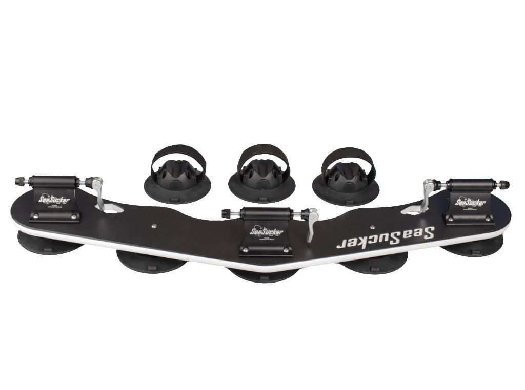 Seasucker Bike Rack Bomber 3 Bike Fork Mount Rack With 3 Rear Wheels Straps