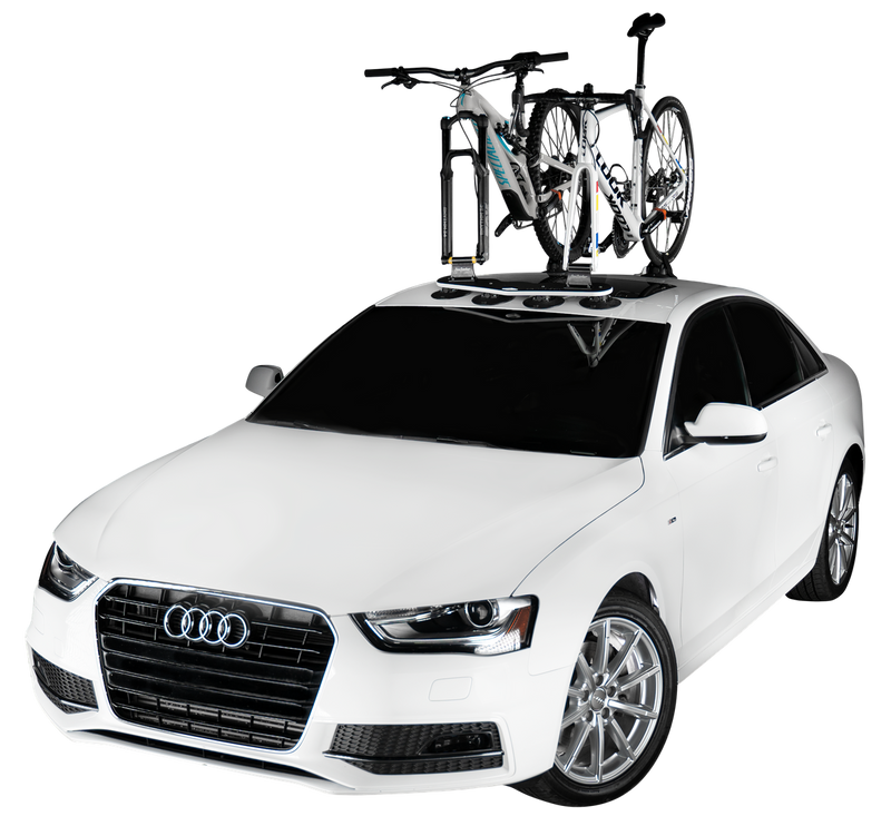 Seasucker Bike Rack Mini Bomber 2 Bike Fork Mount Rack With 2 Rear Wheel Straps