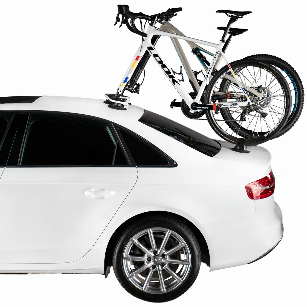 Seasucker Bike Rack Mini Bomber 2 Bike Fork Mount Rack With 2 Rear Wheel Straps