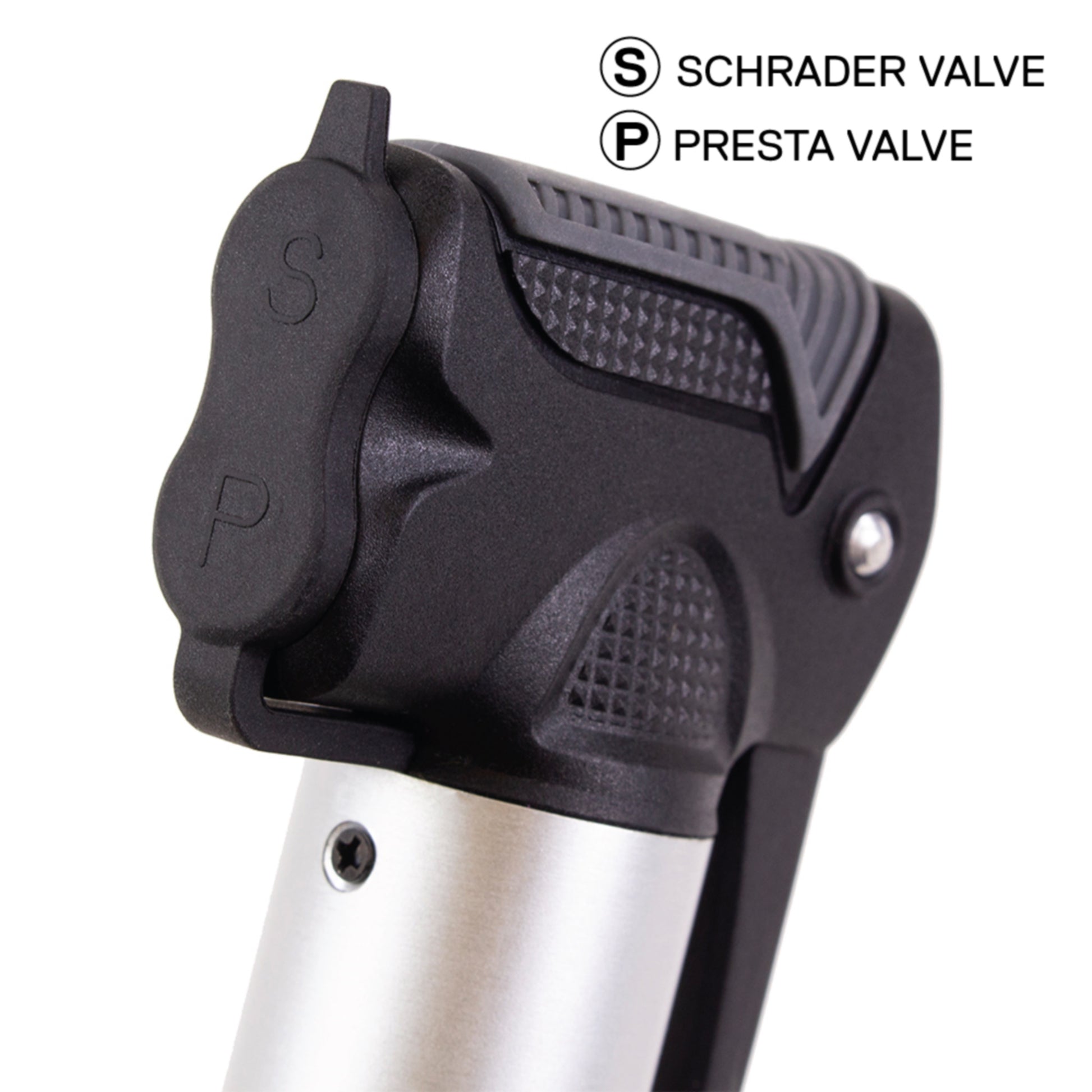 Serfas Big Stick Dual Head Mini Pump 100 Psi