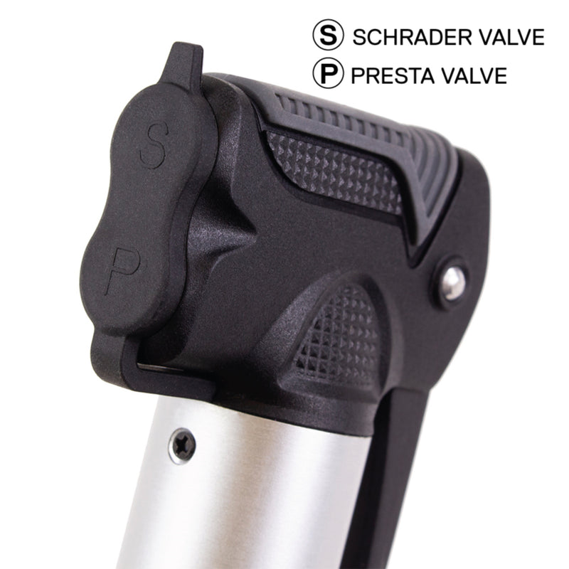 Serfas Big Stick Dual Head Mini Pump 100 Psi