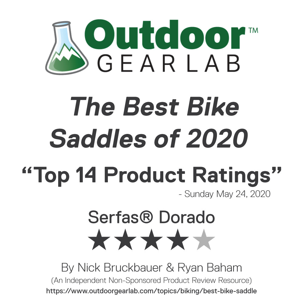 Serfas Men’s Saddle MX-3 Dorado Chromoly