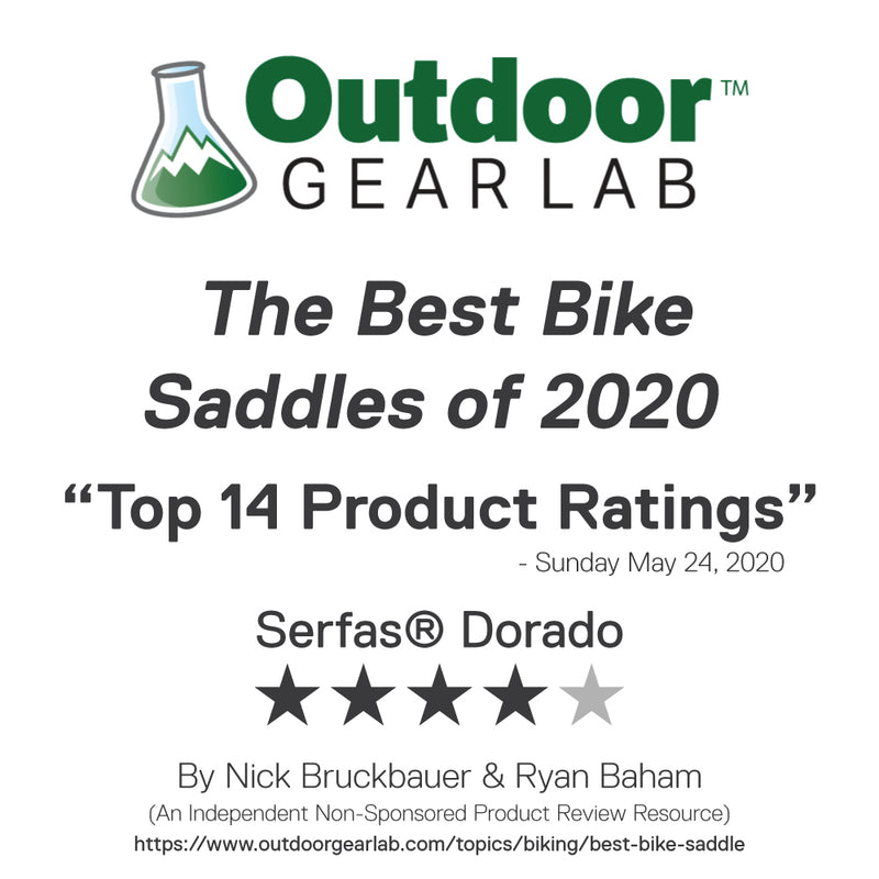 Serfas Men’s Saddle MX-3 Dorado Chromoly