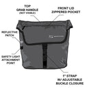 Serfas Pannier Double Bag Black