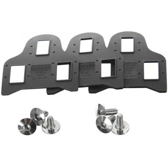 Shimano Cleat-Spacer Kit 1x1mm 2x2mm W/Bolt