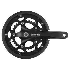 Shimano Cranks Sqr 170 RS200 8Sp 50-34Black