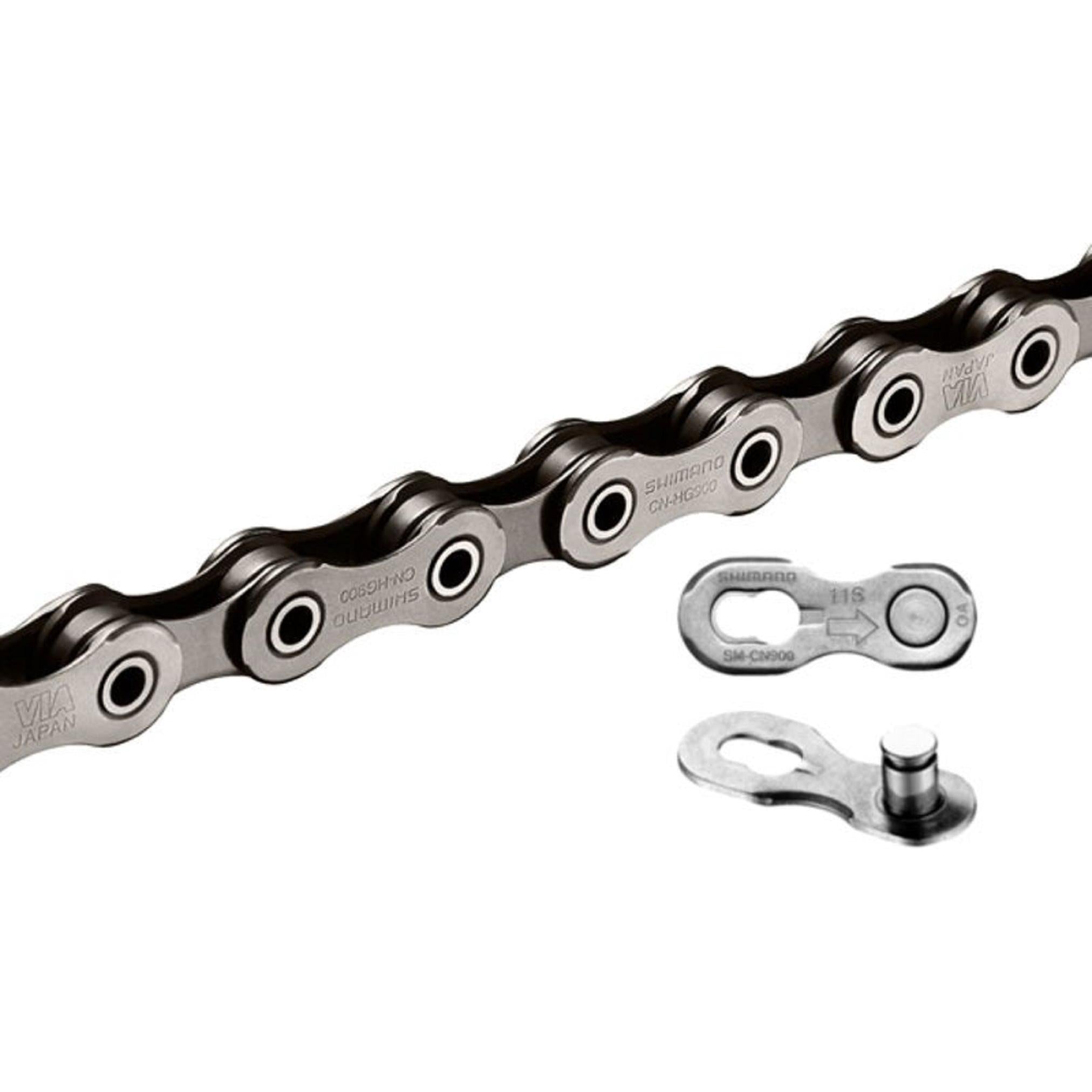 Shimano Dura-Ace/XTR CN-HG901-11 Sil-Tec 116L 11sp Chain with Quick Link