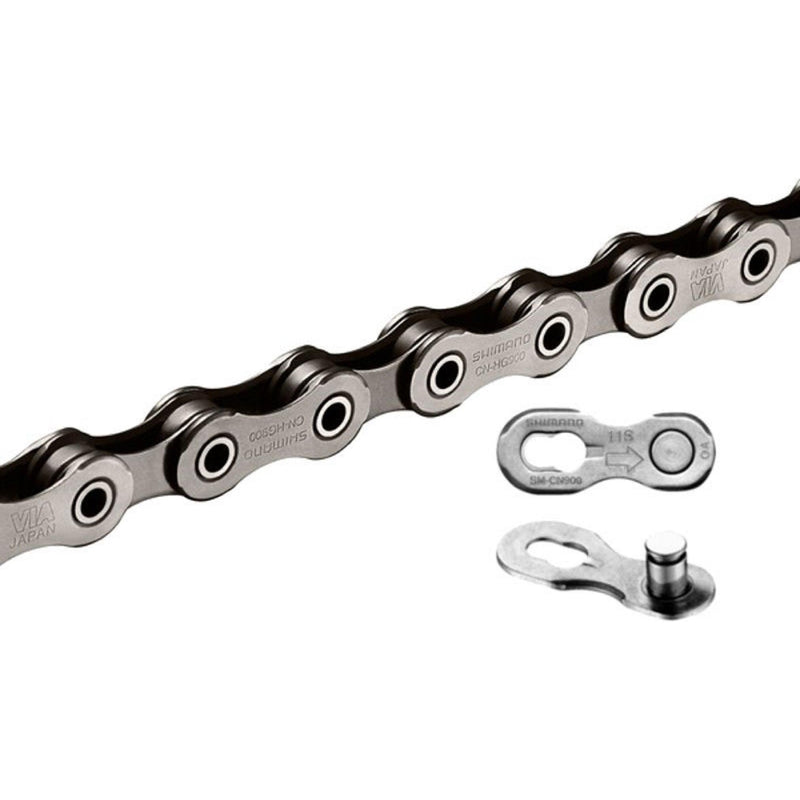 Shimano Dura-Ace/XTR CN-HG901-11 Sil-Tec 116L 11sp Chain with Quick Link