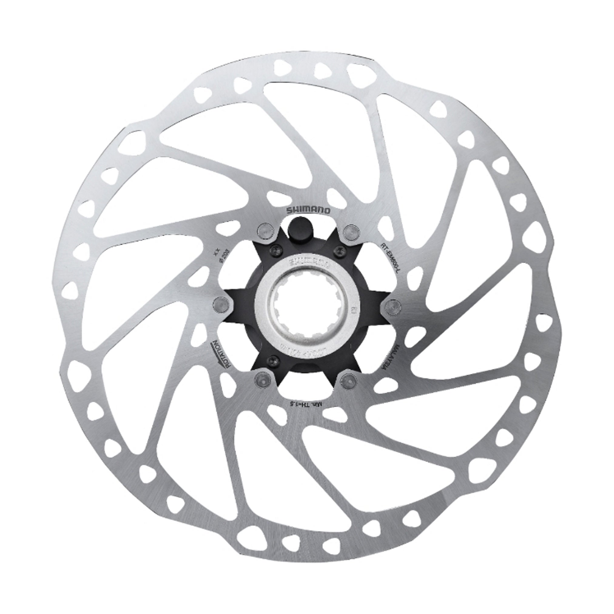 Shimano RT-EM600 Disc Brake Rotor E-Bike STEPS 203mm Centrelock