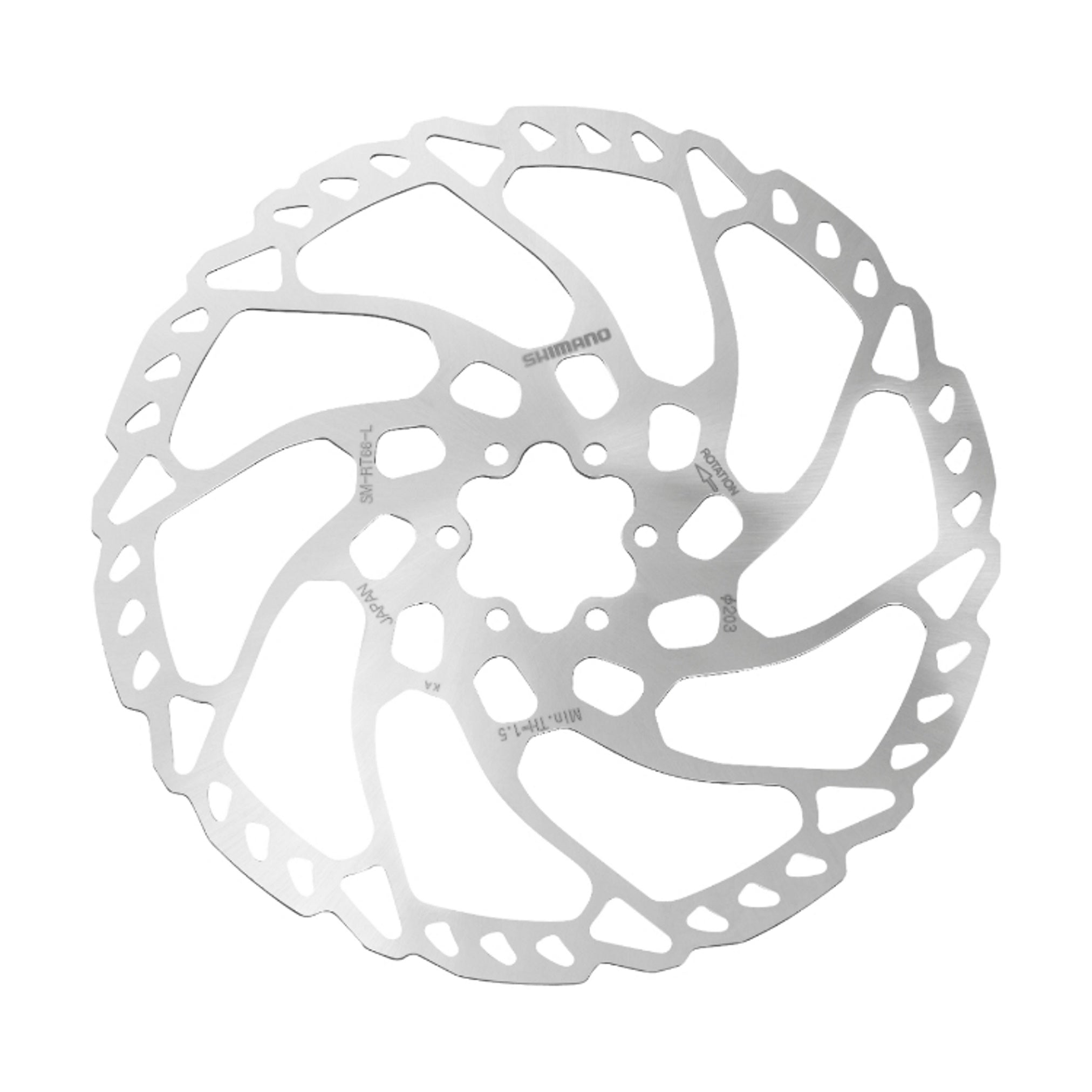 Shimano SM-RT66 Disc Brake Rotor MTB SLX 203mm 6-bolt