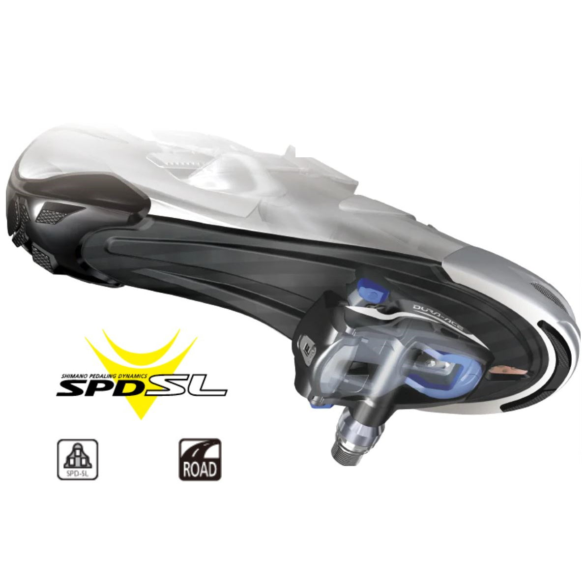 Shimano SPD-SL Pedals PD-RS500 Road Black –