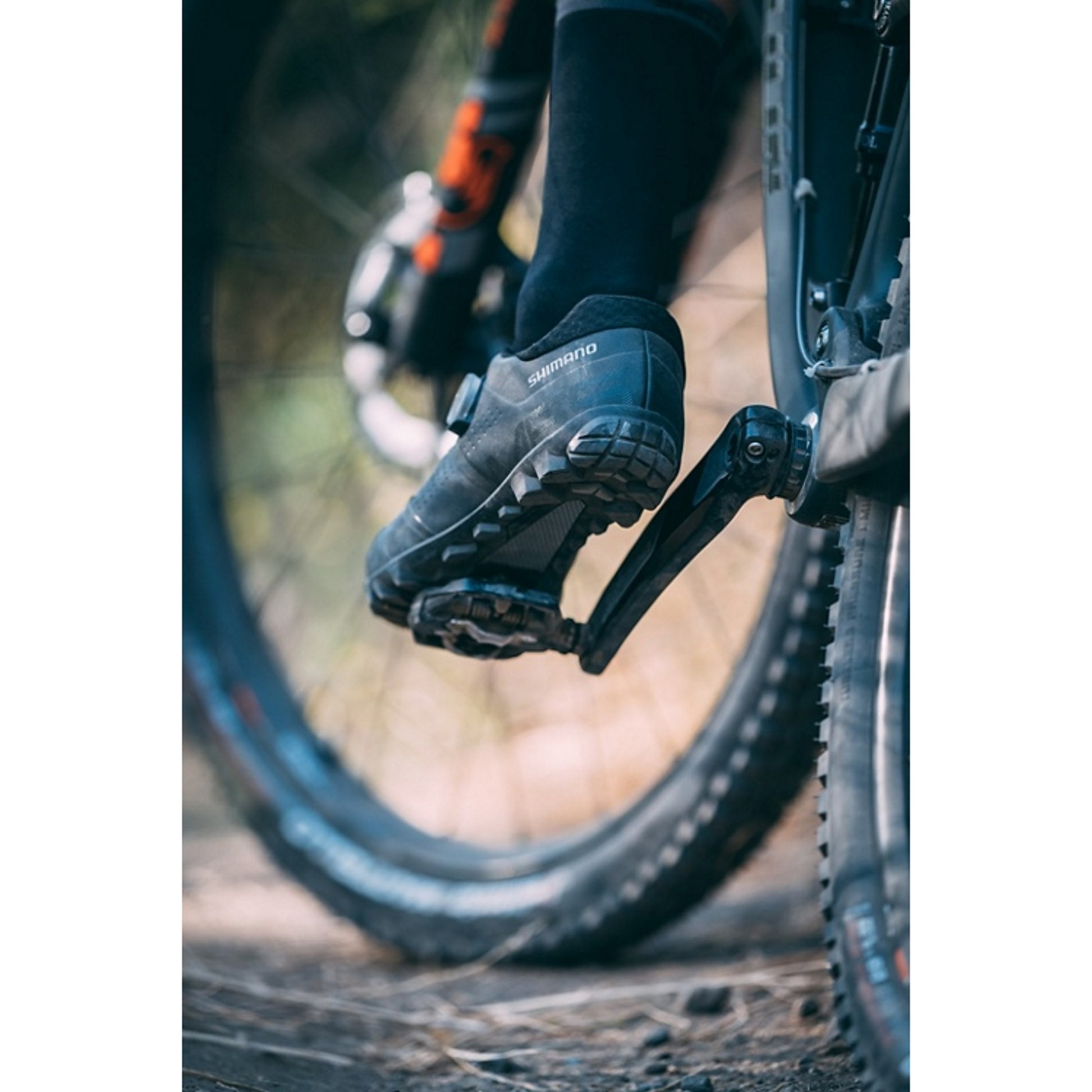 Shimano Sh-Me502 Spd Shoes Size 40 Black
