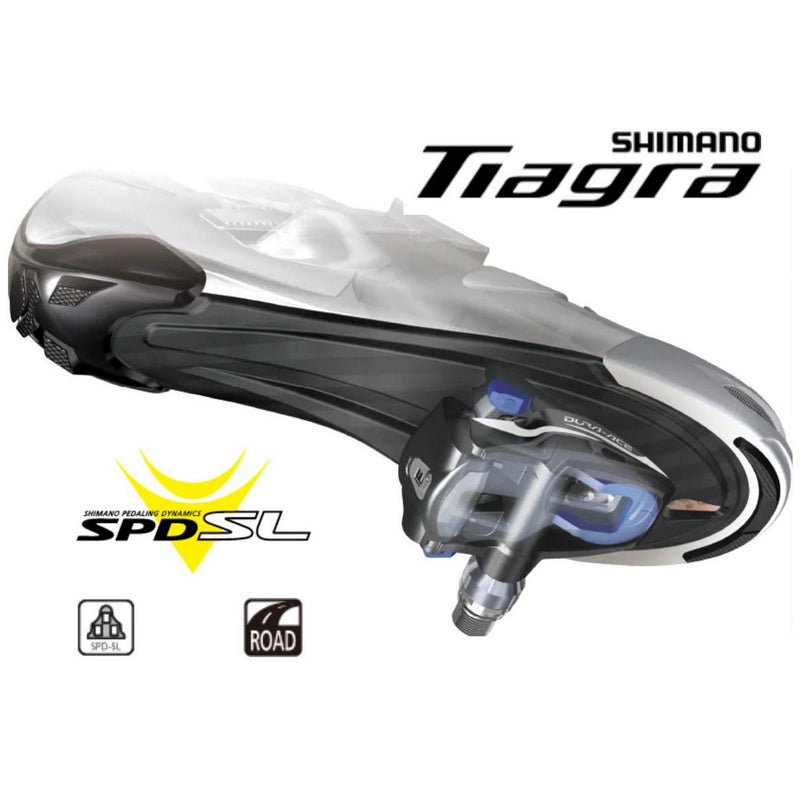Shimano SPD-SL Pedals PD-R550 Tiagra Road Black