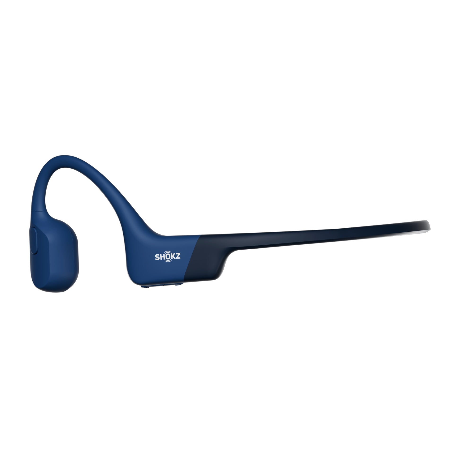 Shokz OpenRun Bone Conduction Bluetooth Headphones Blue