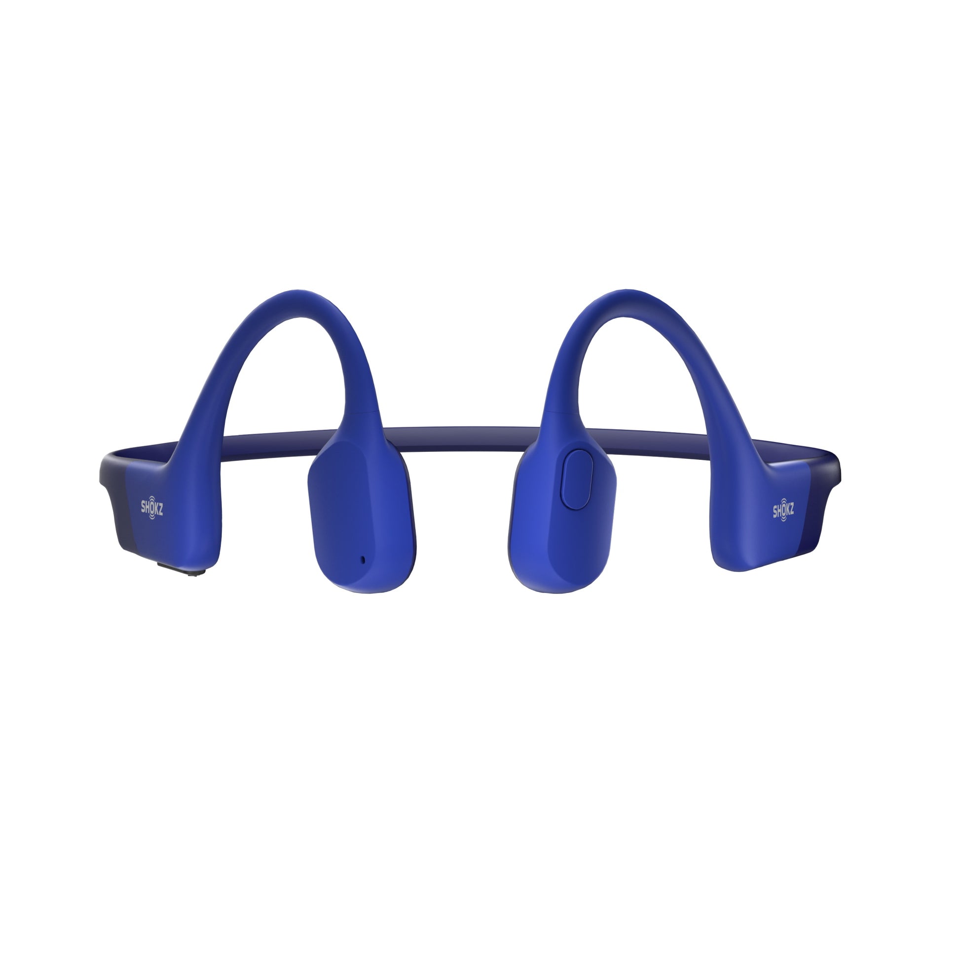 Shokz OpenRun Bone Conduction Bluetooth Headphones Blue