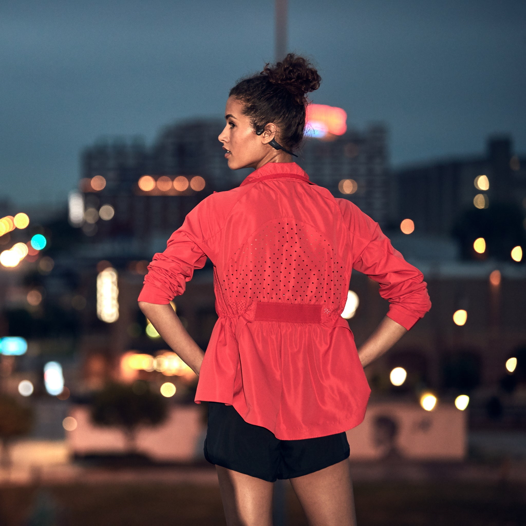 Shokz OpenRun Mini Bone Conduction Bluetooth Headphones Black