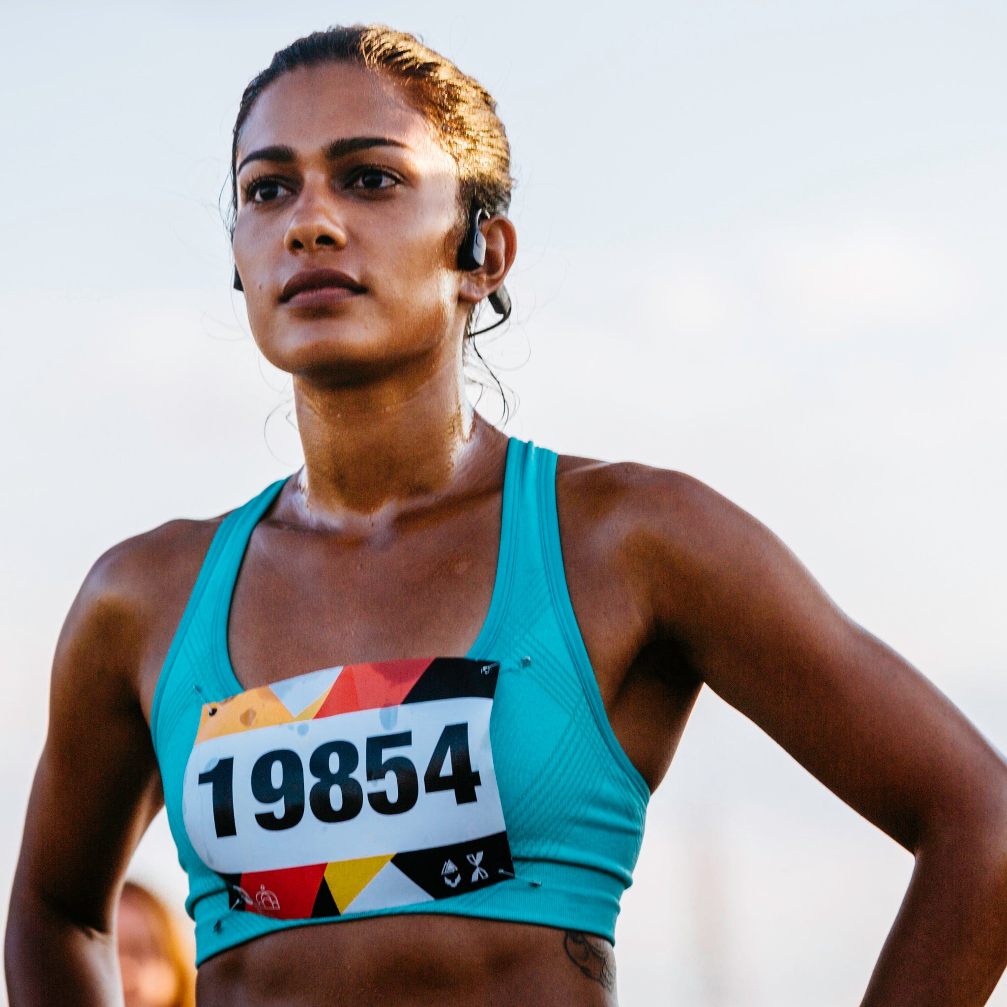 Shokz OpenRun Mini Bone Conduction Bluetooth Headphones Black