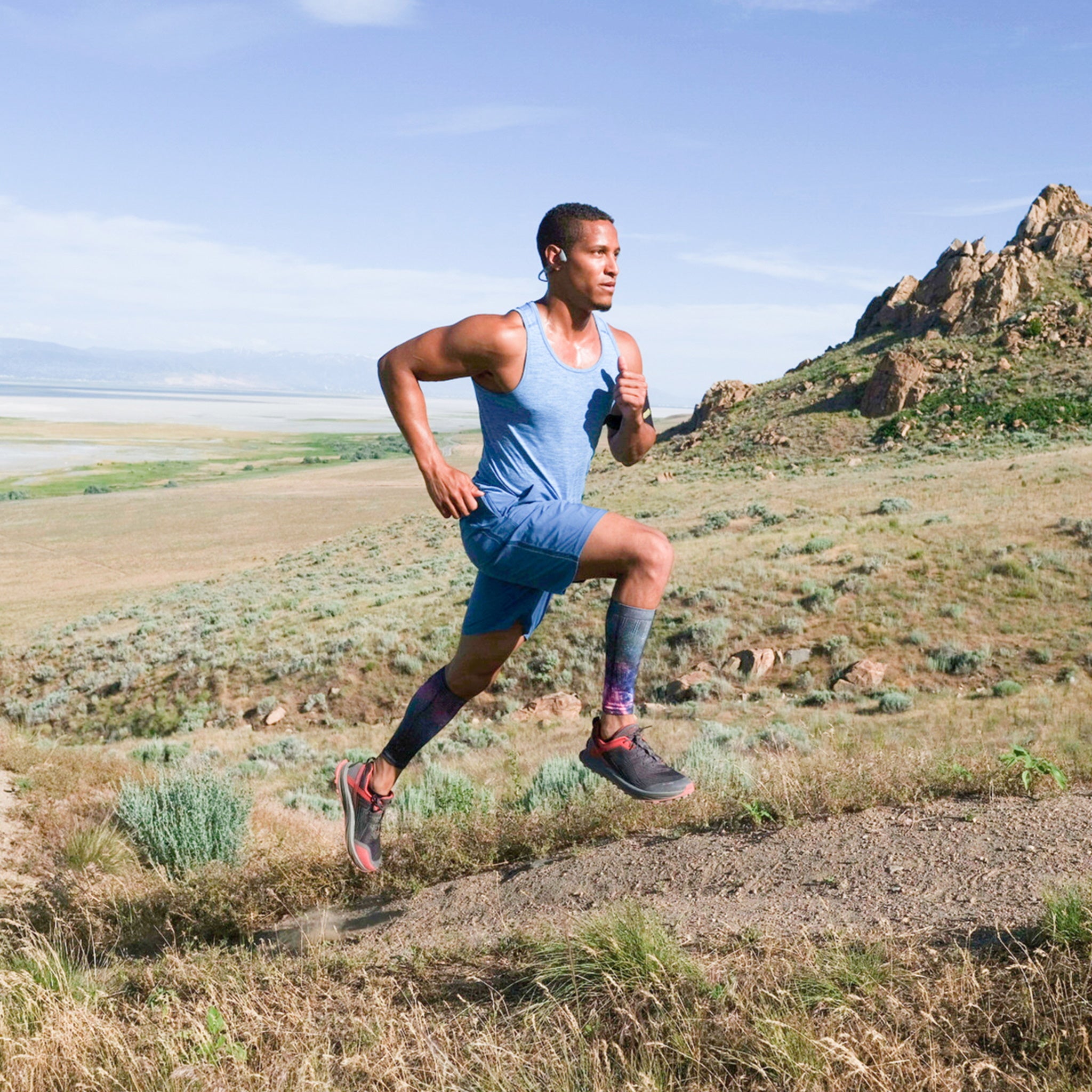 Shokz OpenRun Mini Bone Conduction Bluetooth Headphones Black