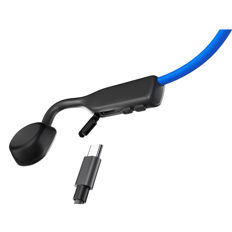 Shokz OpenMove Bone Conduction Bluetooth Headphones Blue