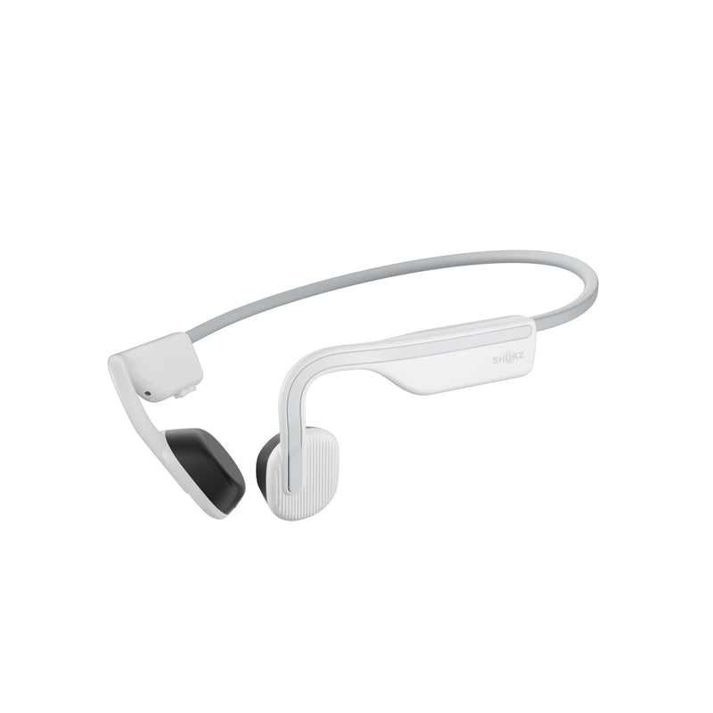 Shokz OpenMove Bone Conduction Bluetooth Headphones White