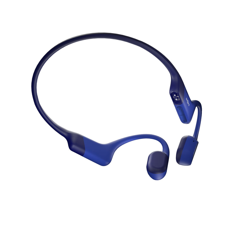 Shokz OpenRun Bone Conduction Bluetooth Headphones Blue