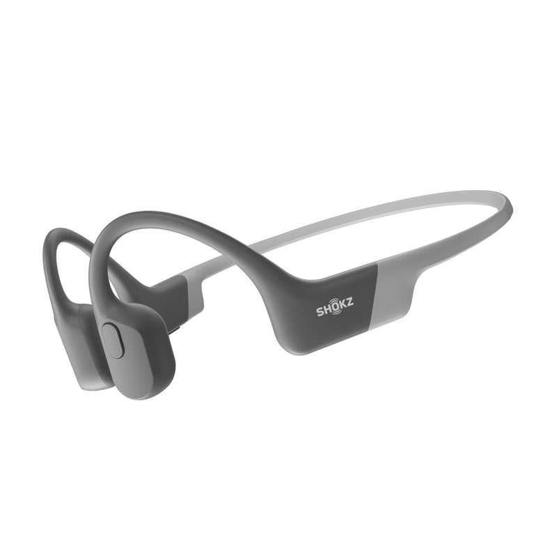 Shokz OpenRun Bone Conduction Bluetooth Headphones Grey