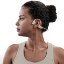 Shokz OpenRun PRO Bone Conduction Bluetooth Headphones Beige