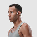 Shokz OpenRun PRO Bone Conduction Bluetooth Headphones Beige