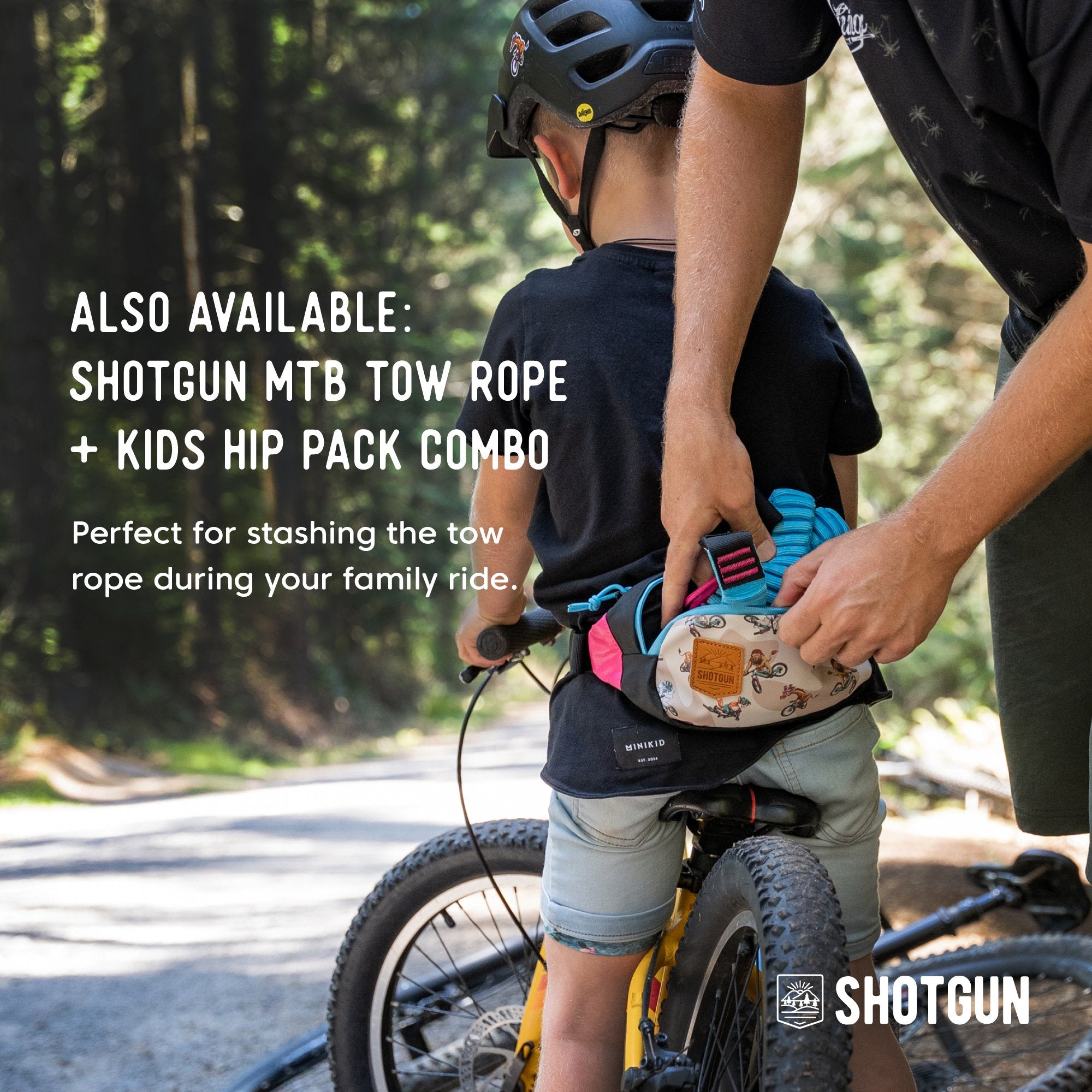 Shotgun Kids MTB Tow Rope 99bikes .nz