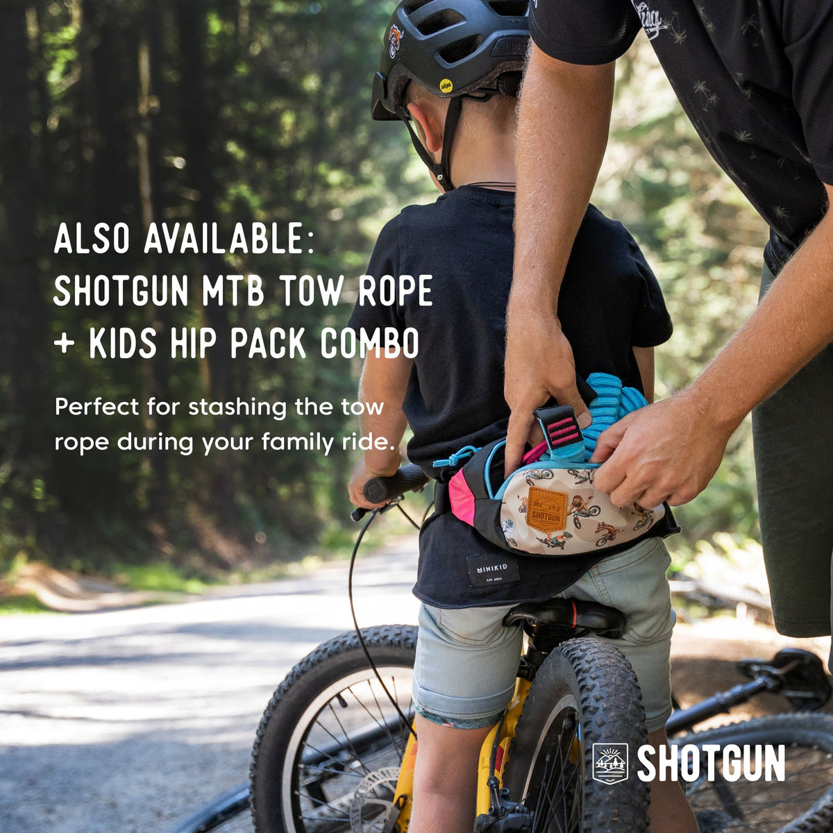 How to use the Shotgun MTB Tow Rope 