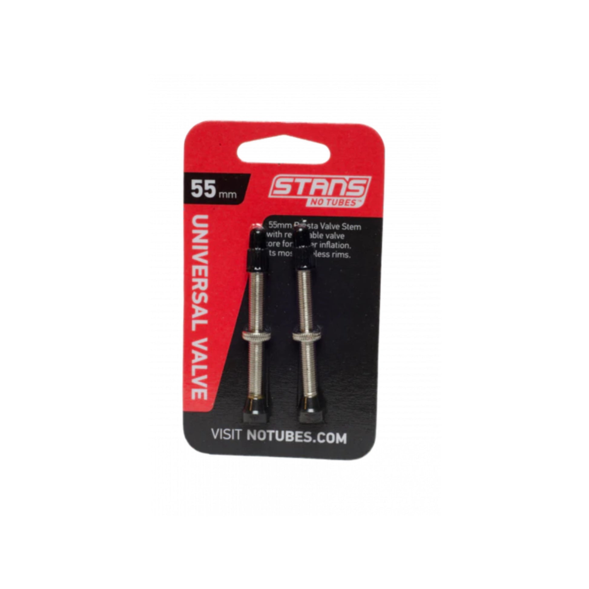 Stans NoTubes 55mm Universal Valve Stem Pair Presta
