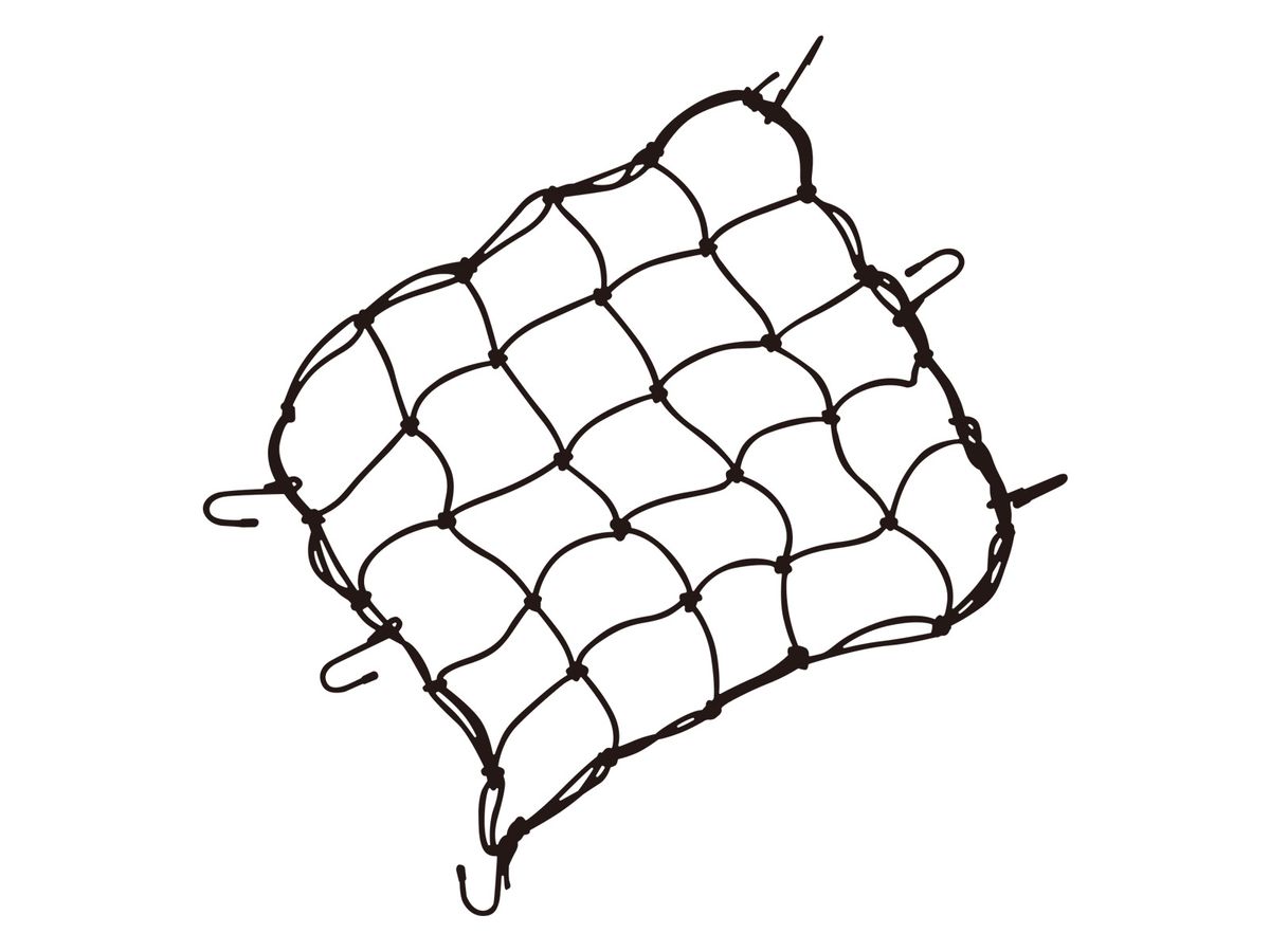 Topeak Basket Cargo Net for Front/Rear Basket & TrolleyTote