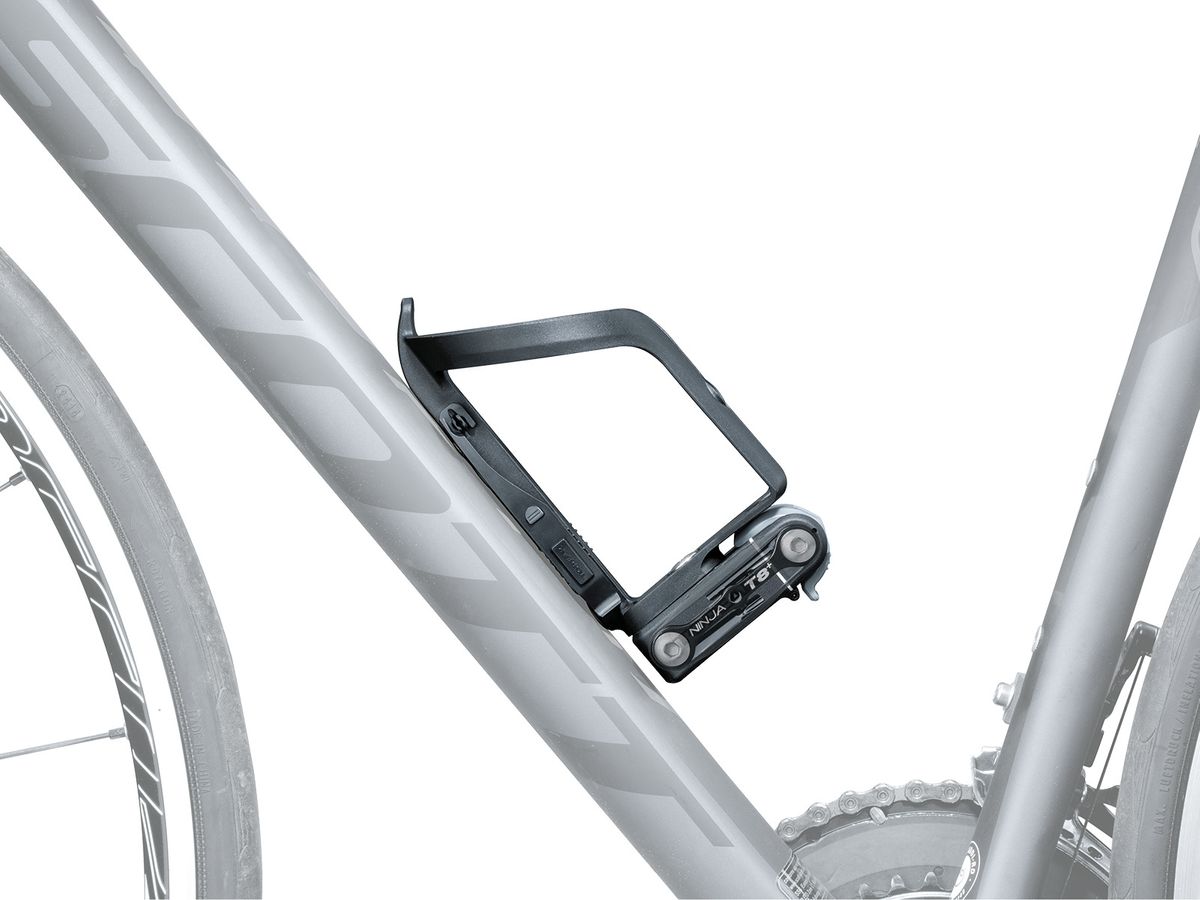 Topeak Cage Ninja TC Road + 8 Function Tool