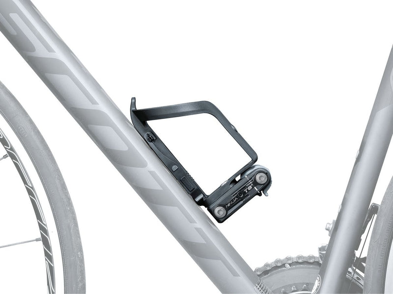 Topeak Cage Ninja TC Road + 8 Function Tool