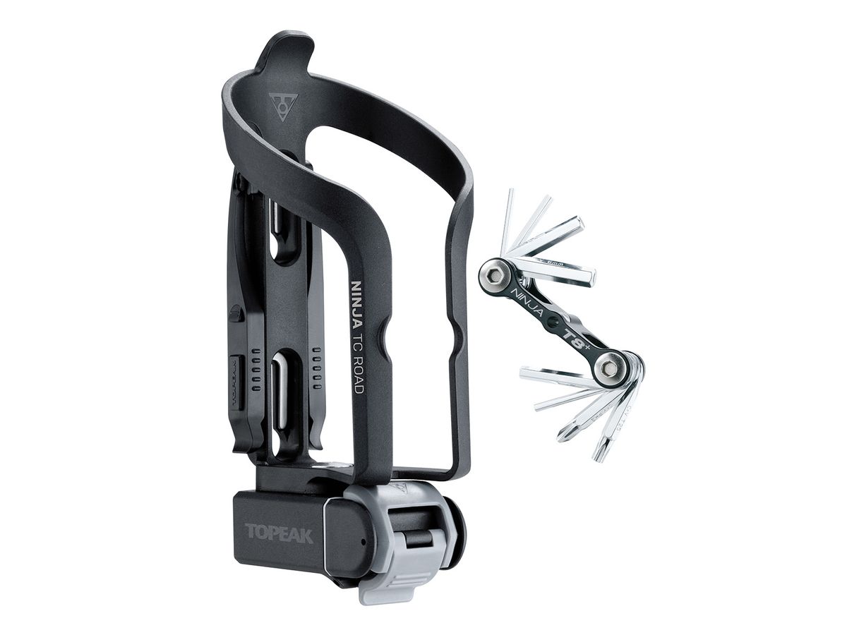 Topeak Cage Ninja TC Road + 8 Function Tool