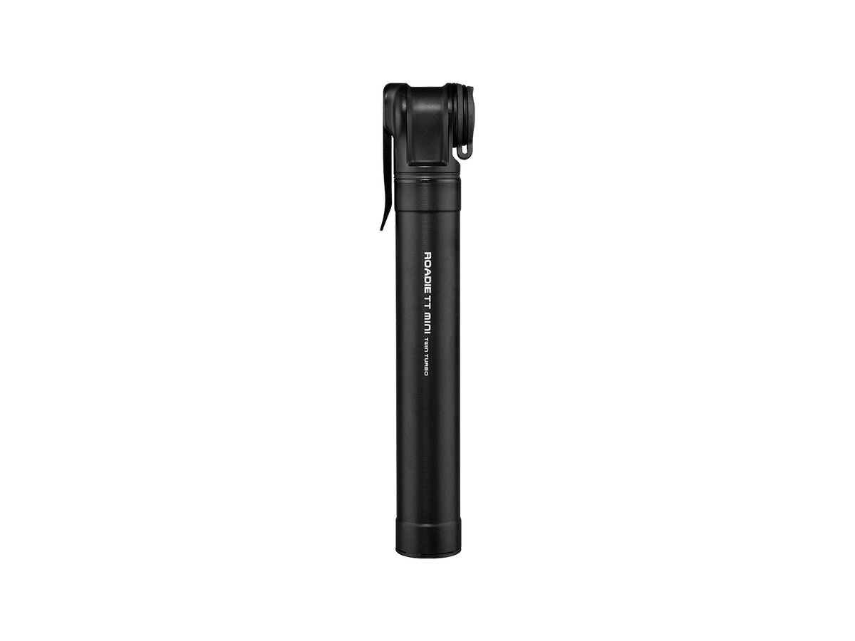 Topeak Pump Roadie TT Mini Twin turbo 160psi/11bar 165mm Black